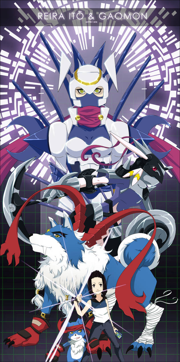 : Reira and Gaomon Evolution Line : by Ajdra on DeviantArt