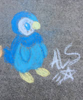 Chalk Piplup