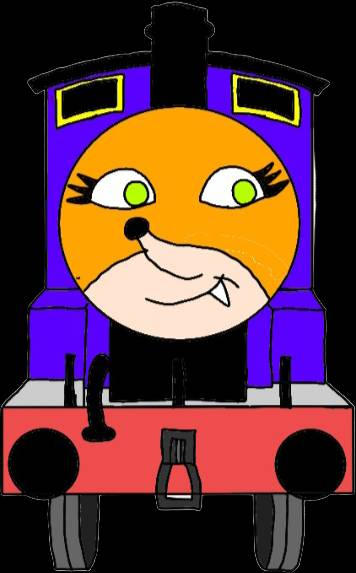 Deviantart Fox Engine Franny, the purple fox engine png by TankMouse2006 on DeviantArt