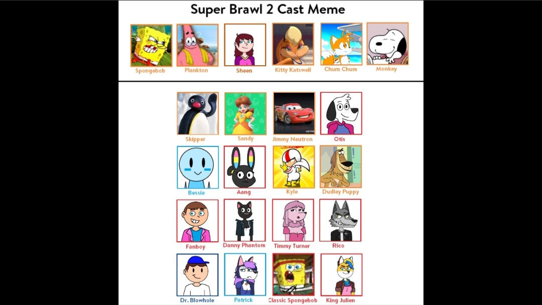 Alexpasley's Super Brawl 2 Cast by TankMouse2006 on DeviantArt