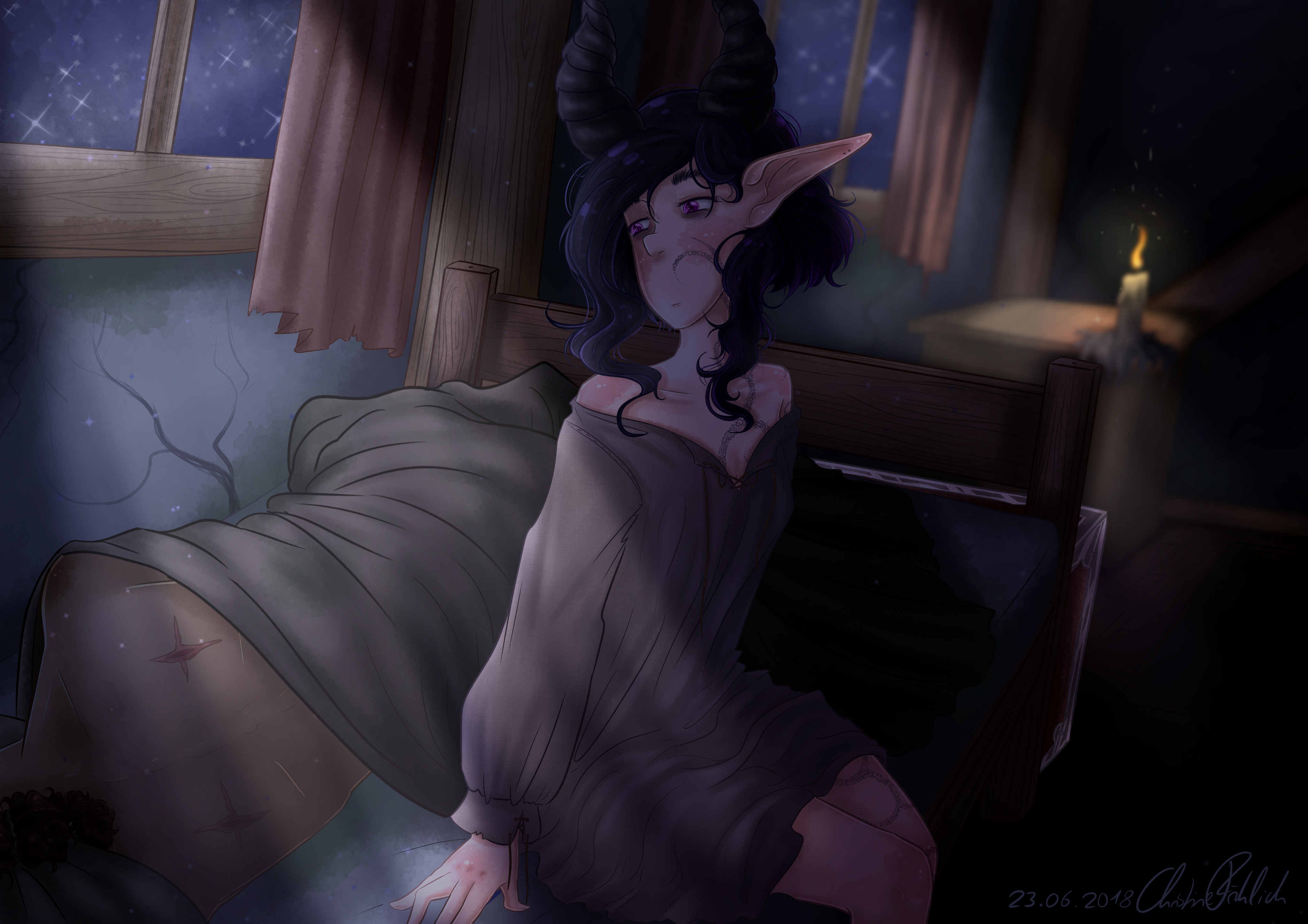 Insomnia [+Speedpaint]