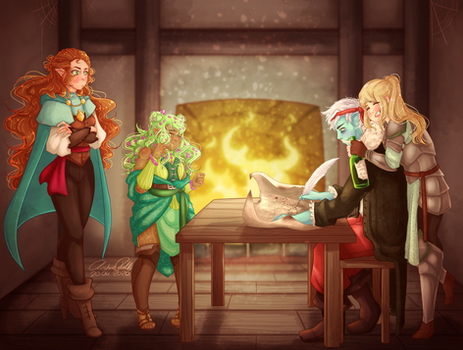 DND Party - [Commission]