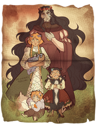 Next DND Char and Family