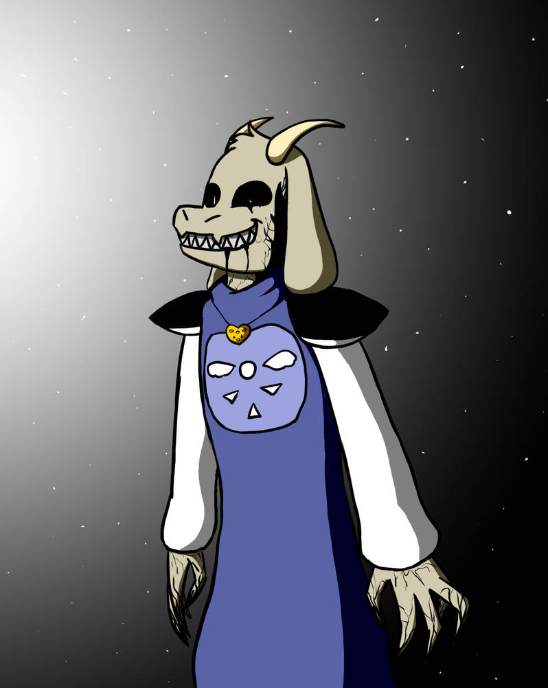 Undead Tale Asriel - Design + Story! by ArtsyPuppyy on DeviantArt