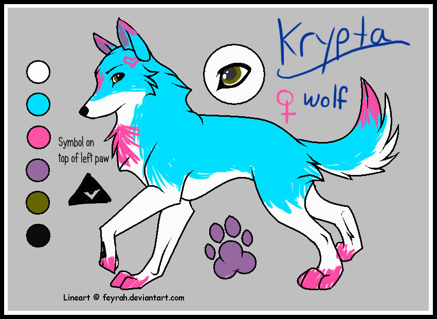 Krypta Ref. Sheet (LINEART USED)