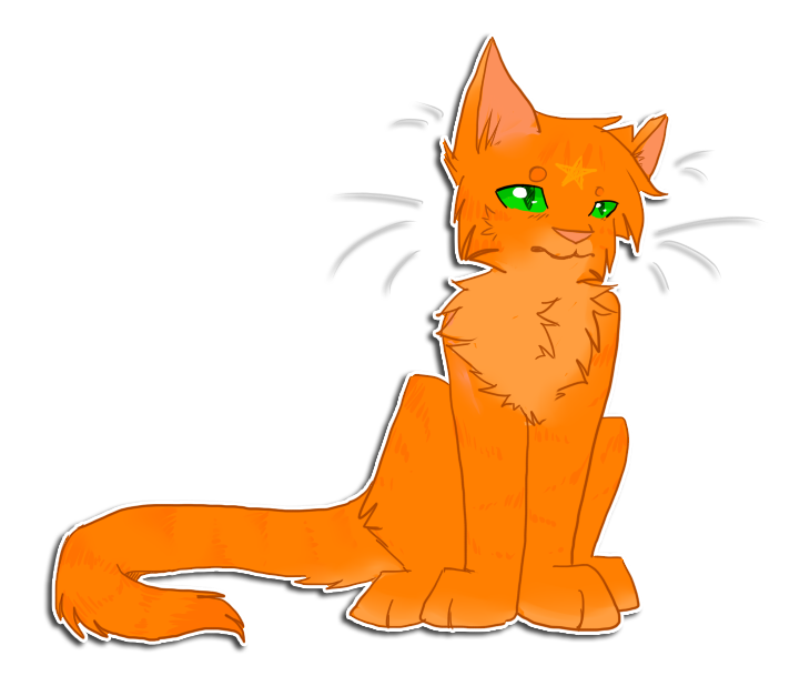 Firestar Fireheart Warrior Cats | Art Print