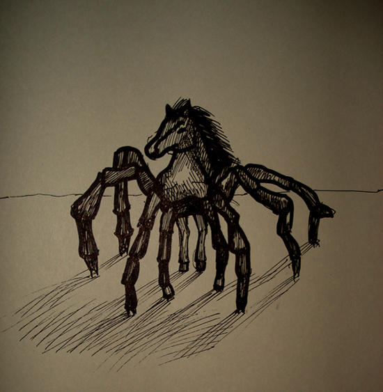 Spiderhorse by Infarinato on DeviantArt
