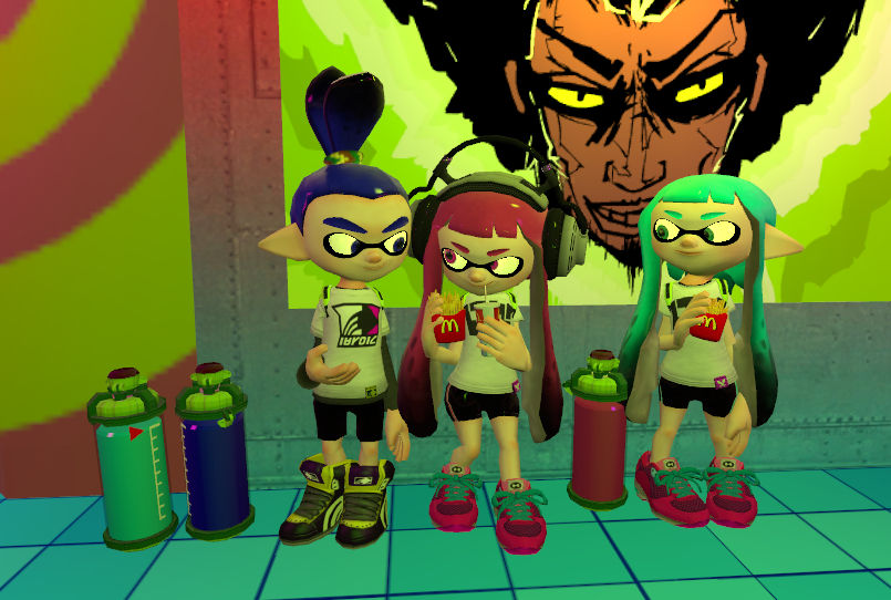 Some Friendly Inklings by Pinkolol16 on DeviantArt