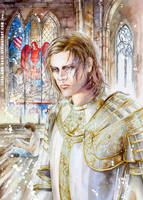 Portrait of Sam As Lancelot