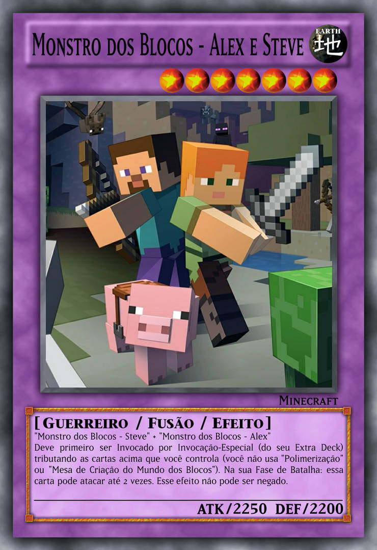 Monstro dos Blocos - Alex e Steve by MCRIGBY456 on DeviantArt