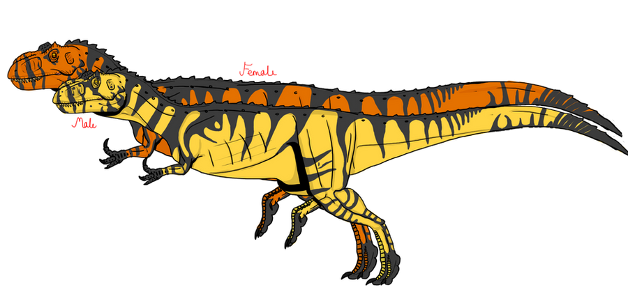 Metriacanthosaurus concept by BrooksLeibee