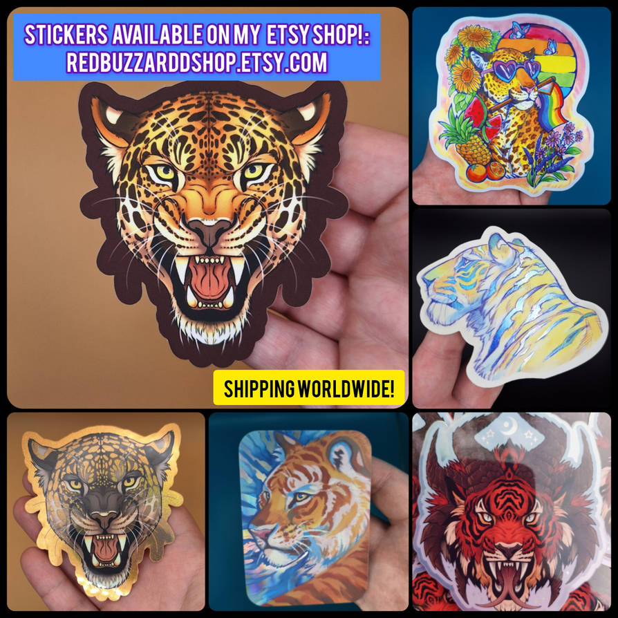 Stickers by RedbuzzarddArt on DeviantArt