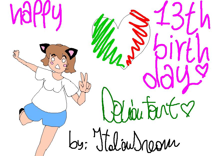 Happy 13th birthday Deviantart