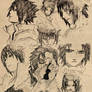 Sasuke - sketches  practising
