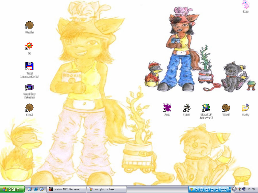 Deviantart Radaikai Just a new Desktop by RedAkai on DeviantArt
