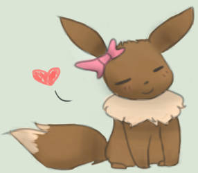 this eevee loves you