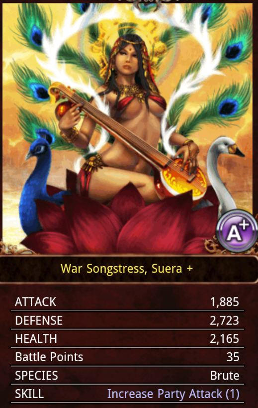 War Songstress, Suera