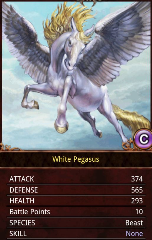 White Pegasus