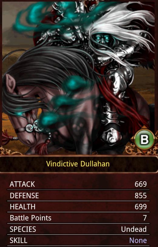 Vindictive Dullahan