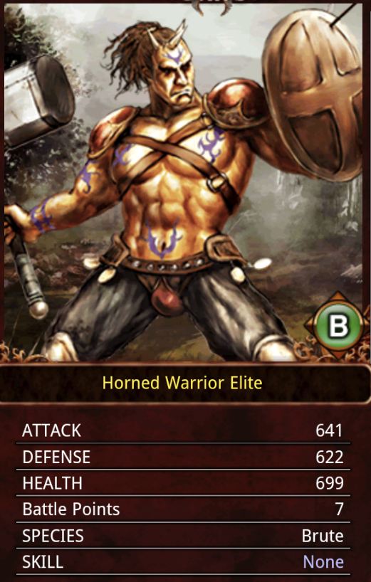 Horned Warrior  Elite