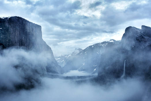 Dusk at Tunnel View