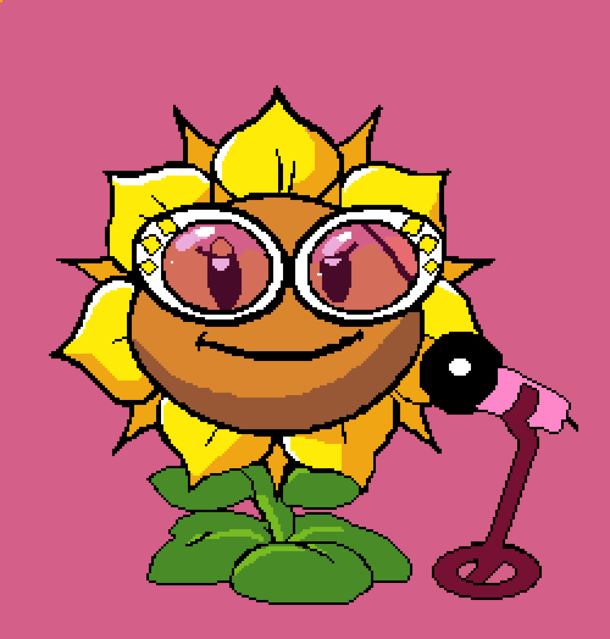 Plants vs Zombies 2 Sunflower(Halloween) (R) by illustation16 on DeviantArt