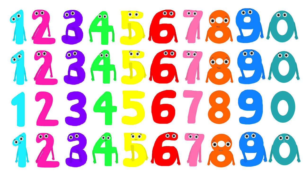 Charlie Numbers Charlie and the Numbers Base by willylovescolorcrew on DeviantArt
