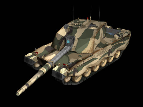 3D  main battle tank-FV4034