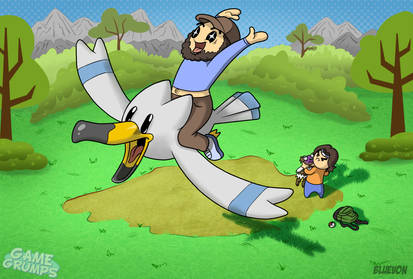 JonTron got his Wingull - GameGrumps