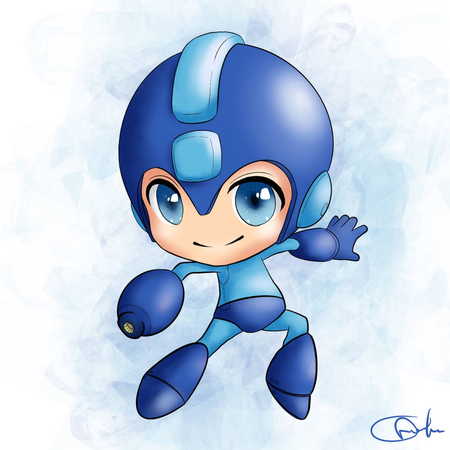 Chibi Mega Chibi Mega Man by chaesu on DeviantArt