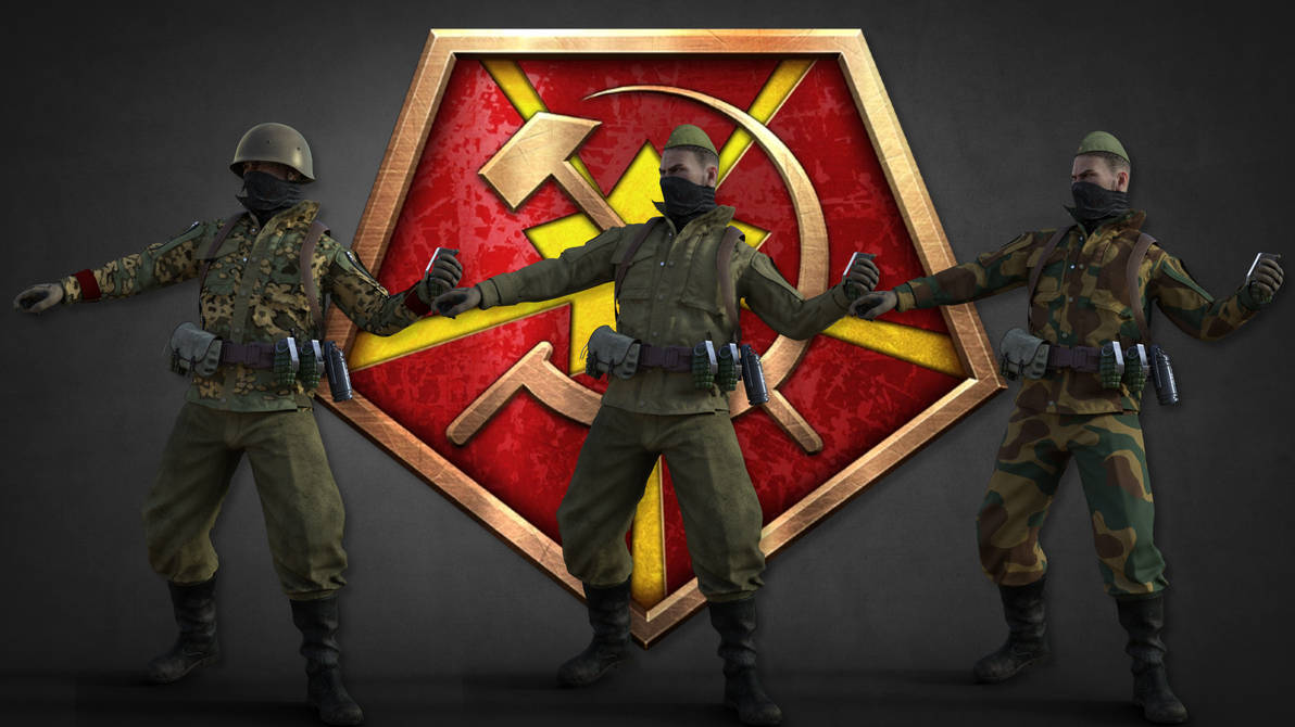 Red Alert: Soviet Grenadier (3 Variations) by BloodBlade-BB on DeviantArt