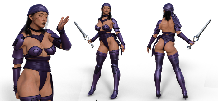 Mortal Kombat- Custom Li Mei