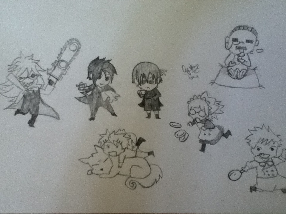 Black Butler Chibi By Devil Licious On Deviantart