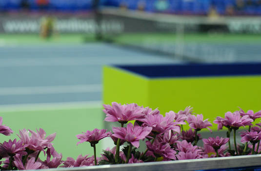 tennis flowers