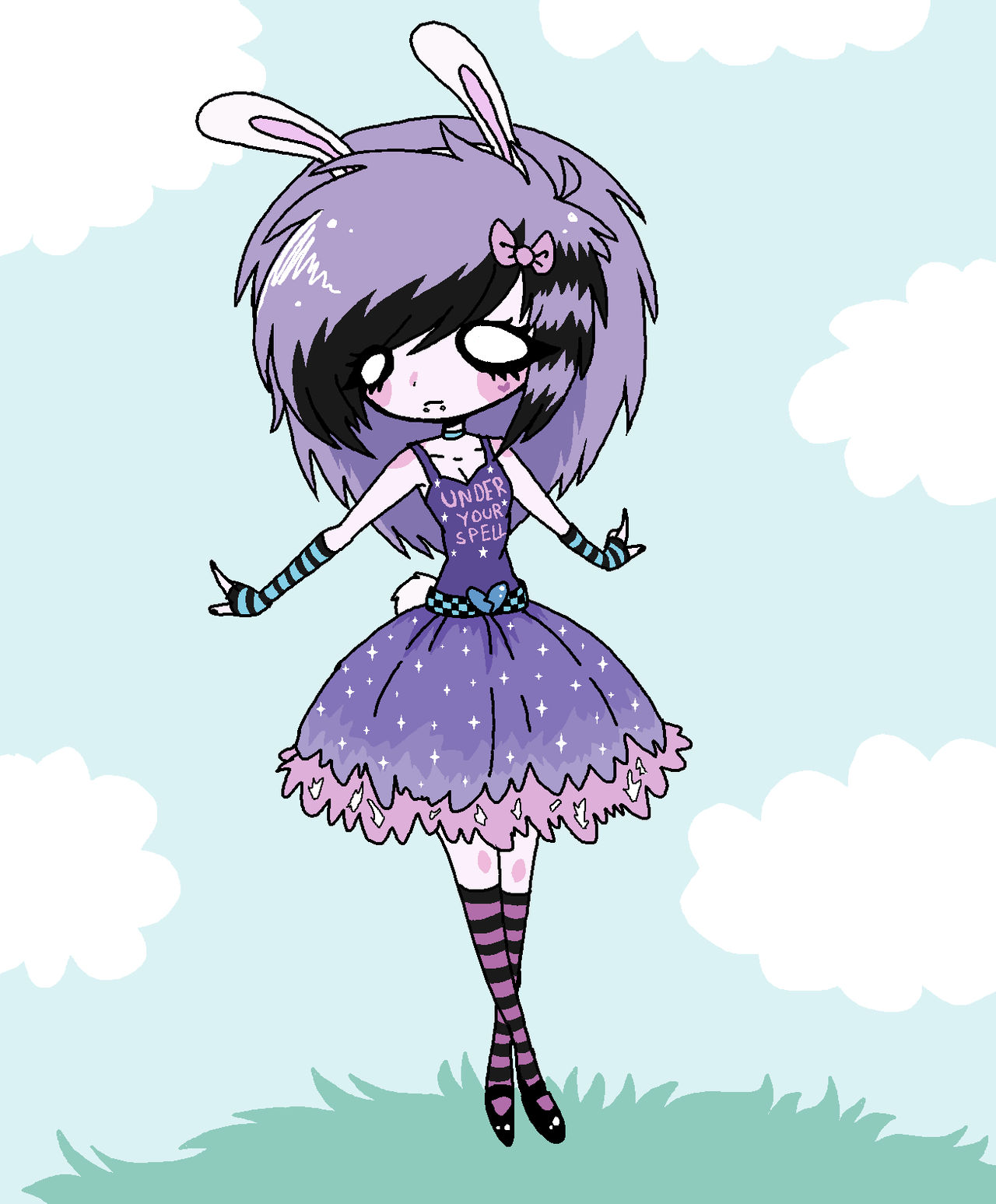 emo bunny girl by XxSilentPrincessxX on DeviantArt