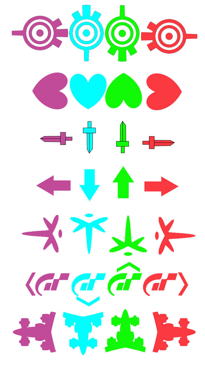 Custom FNF Arrows By Alexander1301 On DeviantArt