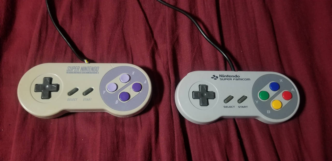 Super Nintendo Controllers by alexander1301 on DeviantArt