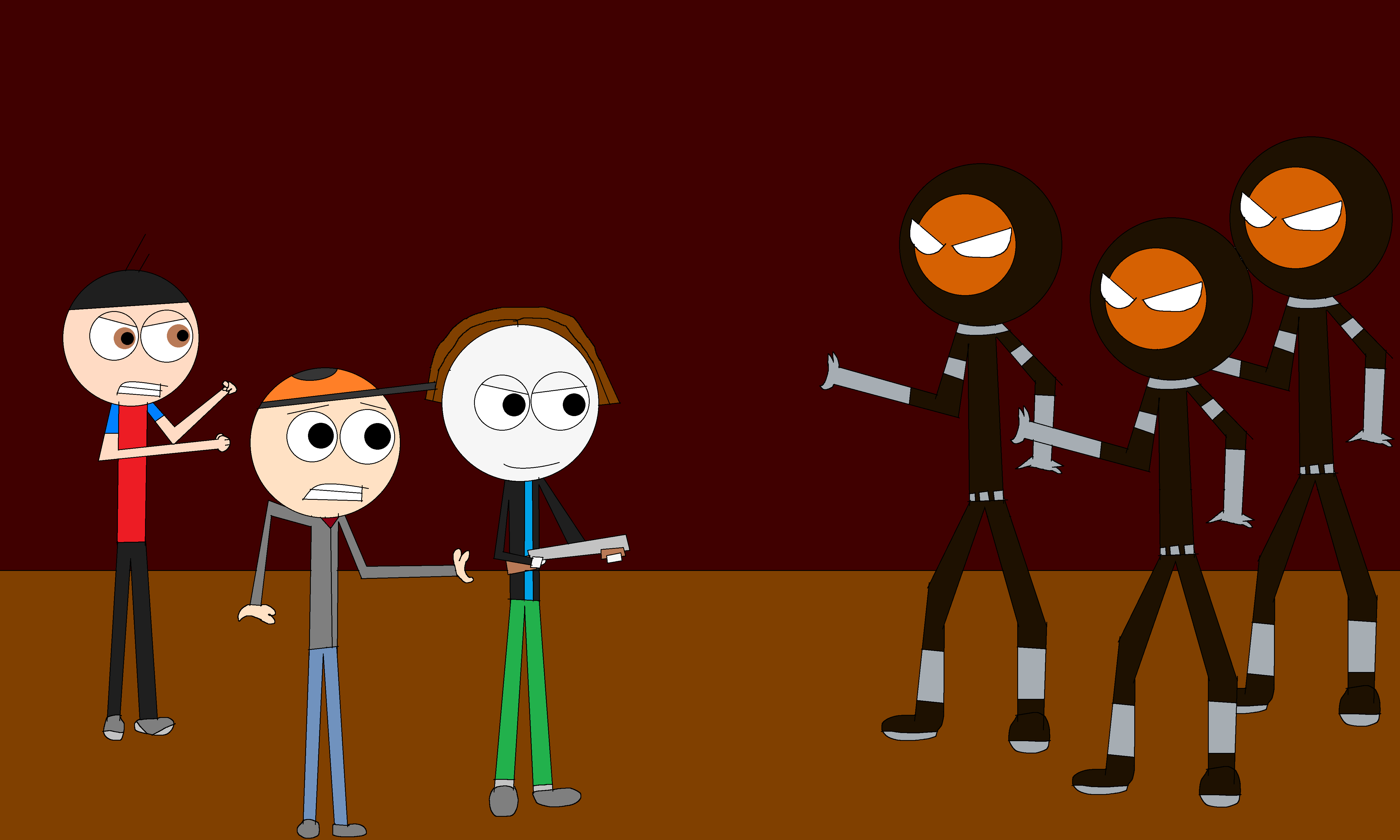 Csf Commandos Deviantart Fighting Off robot commandos by alexander1301 on DeviantArt