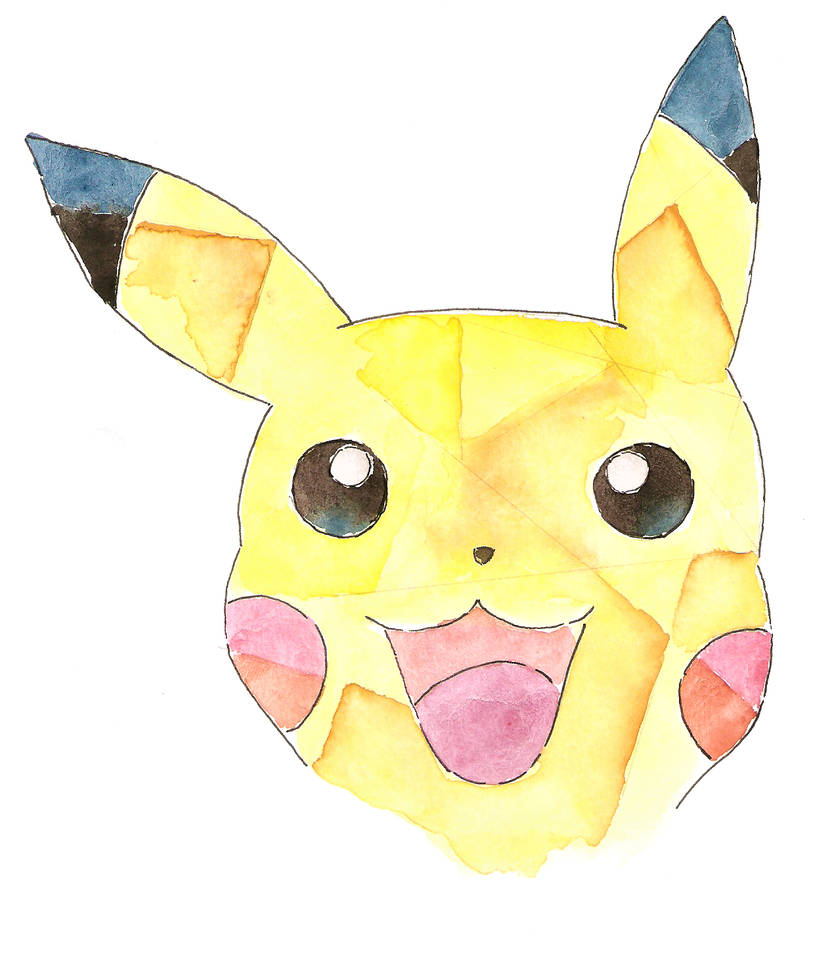 Terastal Pikachu by WatercolourBoi on DeviantArt