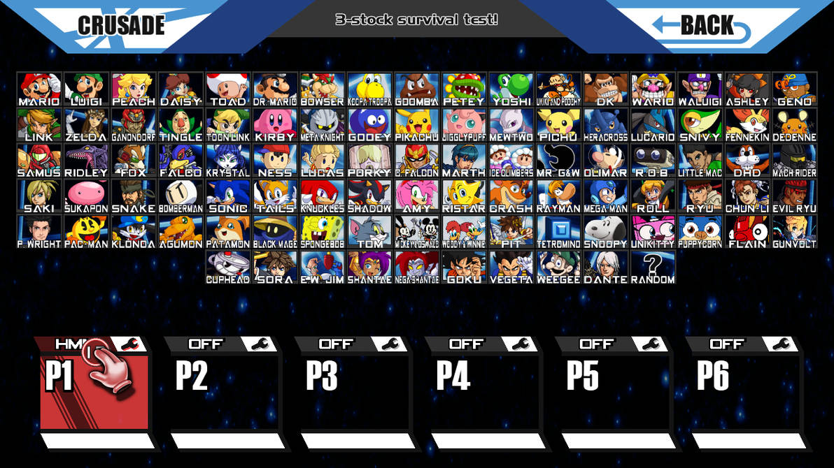 SSBC v0.9.5 Demo Ultra edition Roster by sgd1329 on DeviantArt