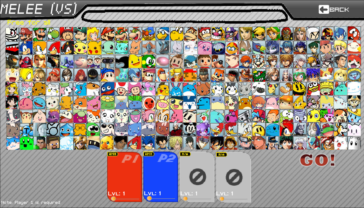 Smash Classic Roster Newer Super Smash Flash Roster by sgd1329 on DeviantArt