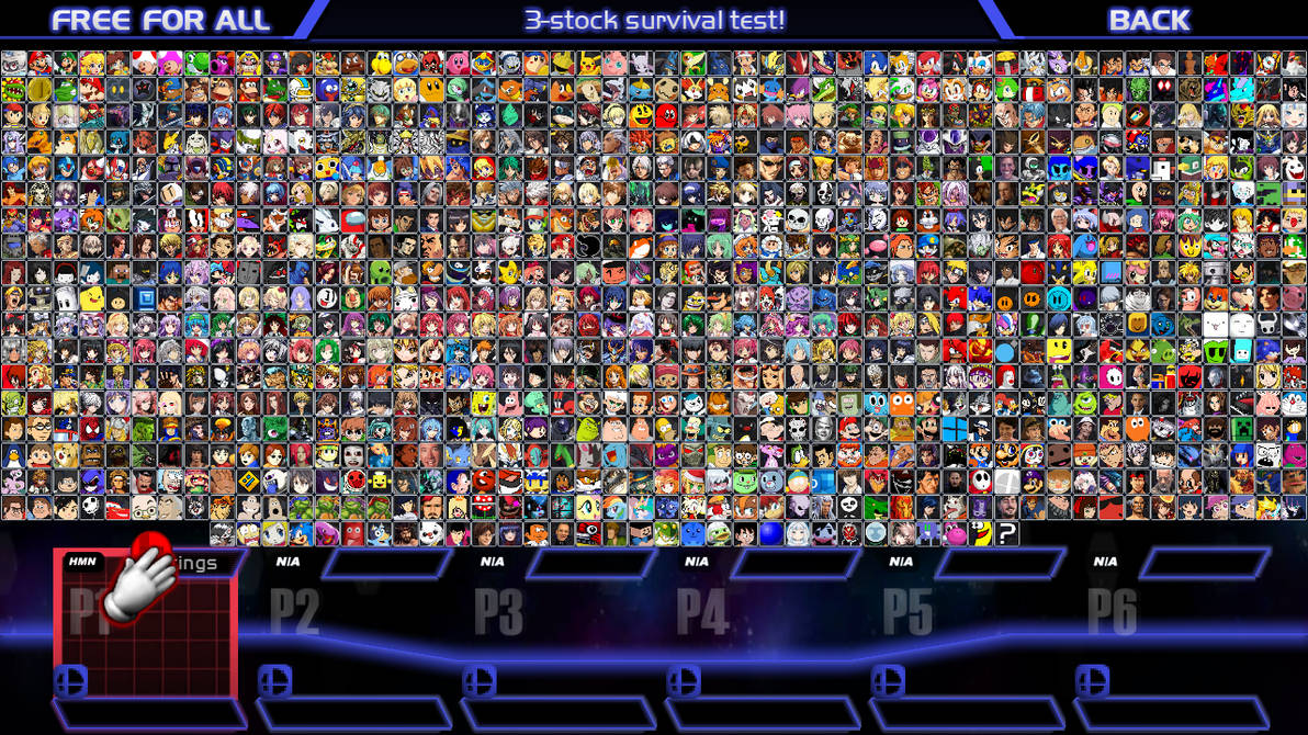 Super Smash Bros CMC+V8 Roster (My Version) by sgd1329 on DeviantArt