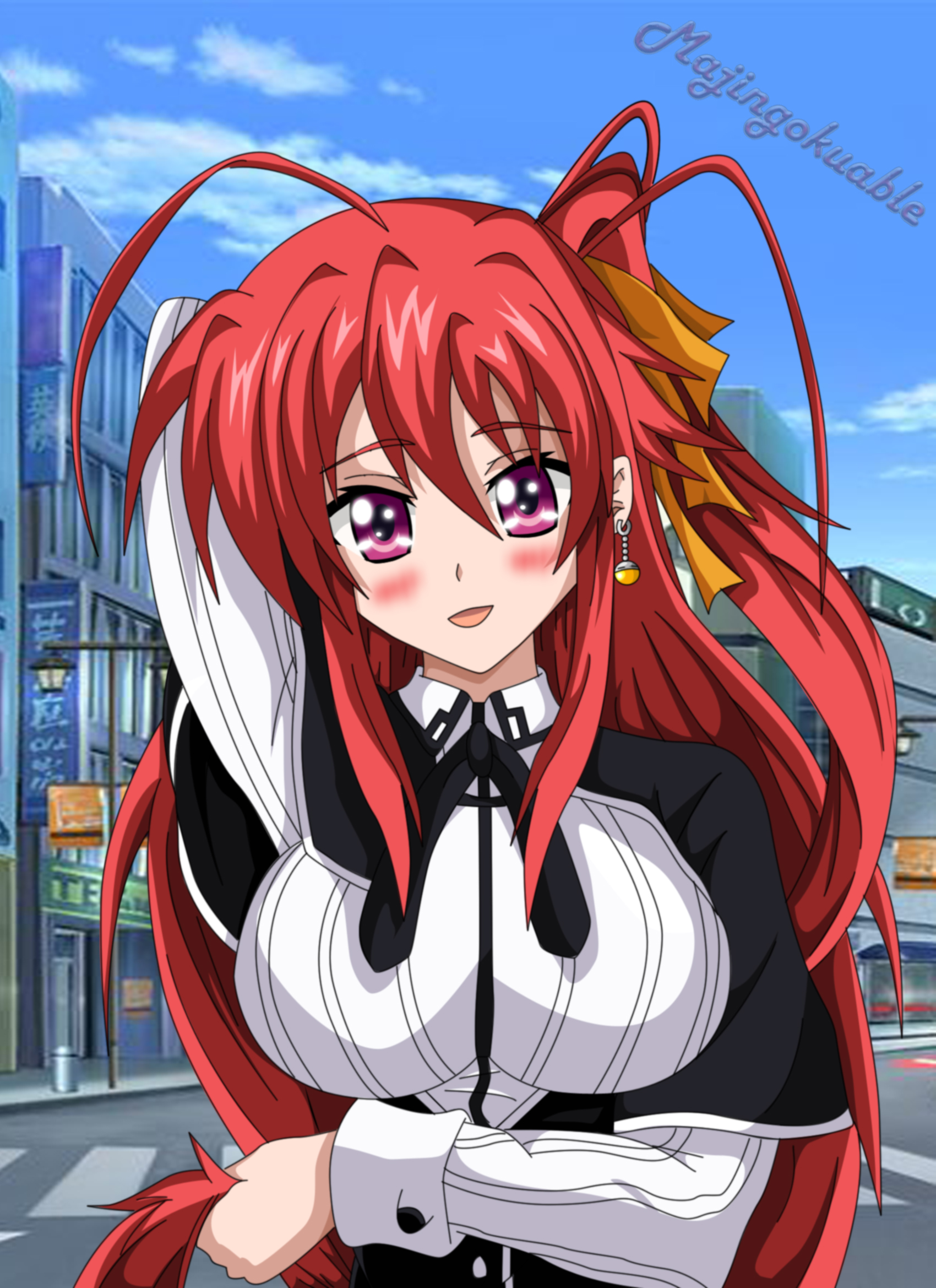 Rias Gremory/anime by exeinc on DeviantArt