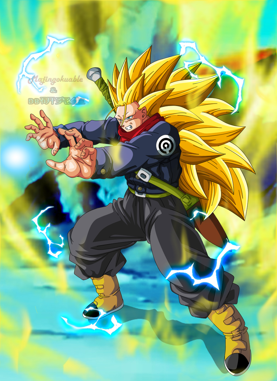 Trunks del futuro Dragon Ball z by ladypan3 on DeviantArt