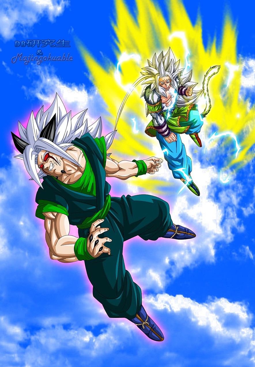 Goku vs Zaiko by Majingokuable on DeviantArt