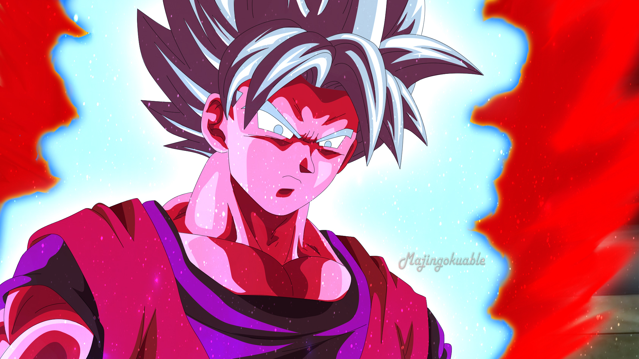 Goku ssj blue kaioken x10 - Desenho de mindsplinter - Gartic