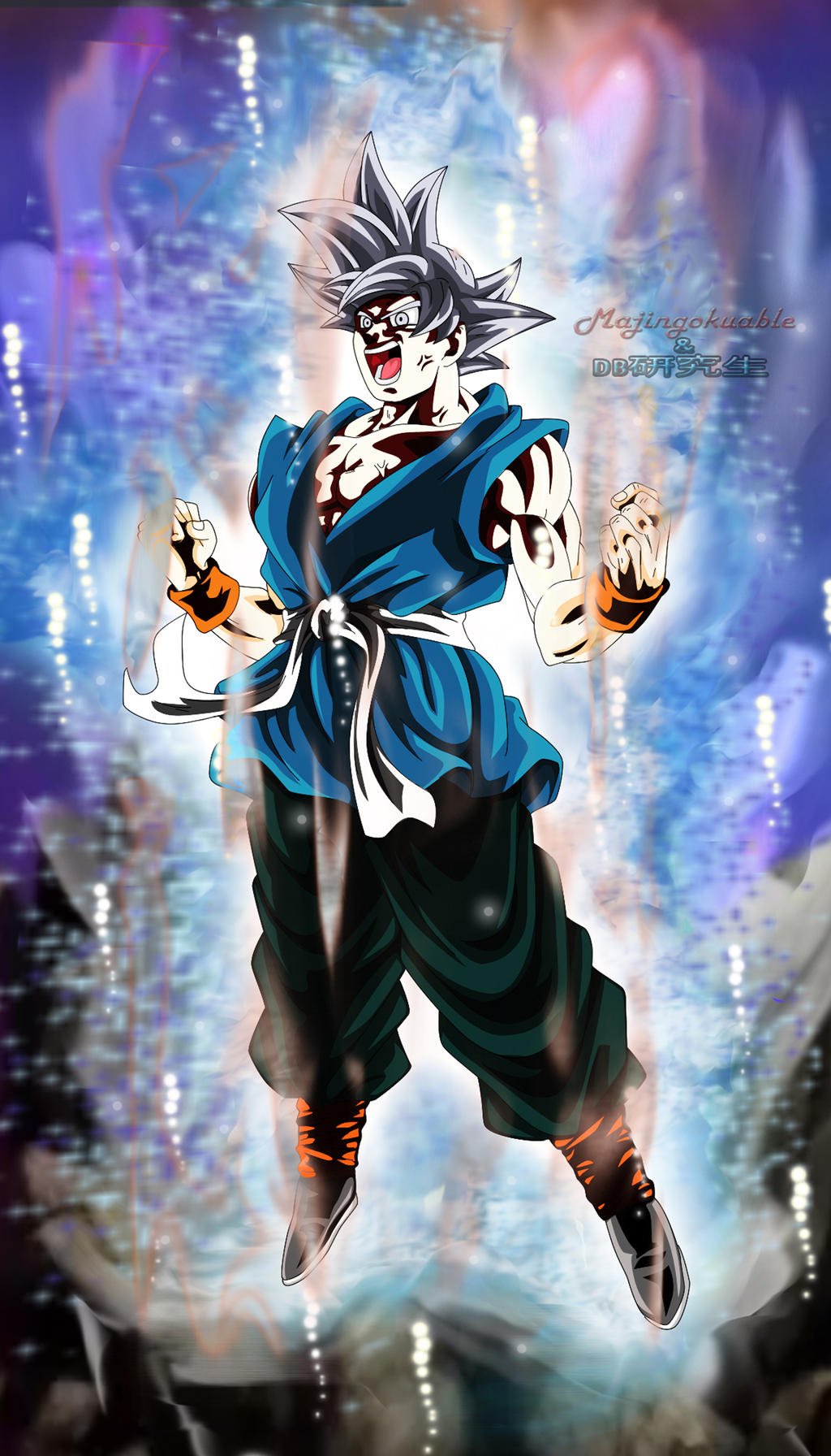 Goku Ultra Instinto dominado by Majingokuable on DeviantArt