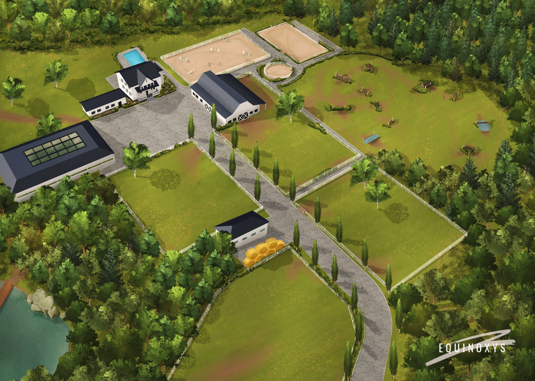 The Garner Ranch | Animated by noxydae on DeviantArt