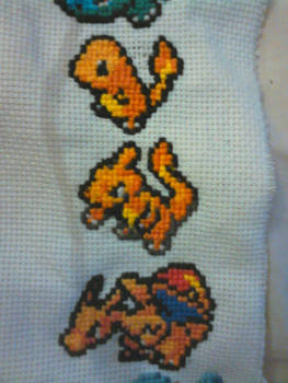 Pokemon Sprites cross stitch #2