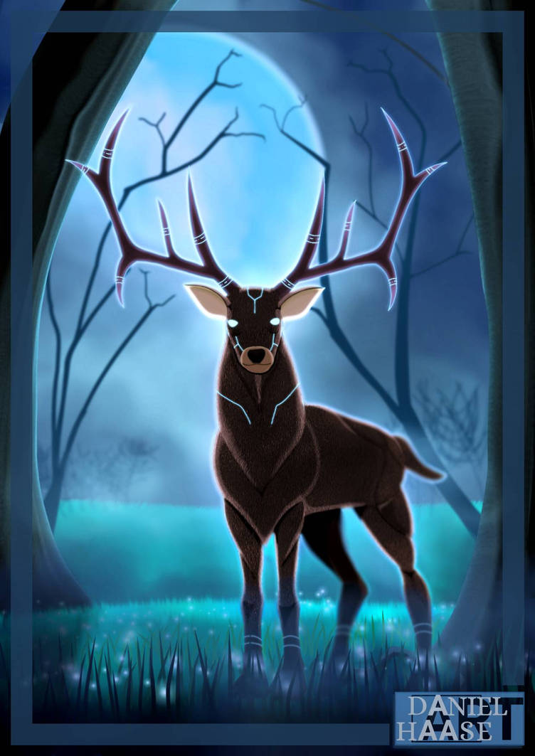 Magic Deer by DanielHaaseArt on DeviantArt